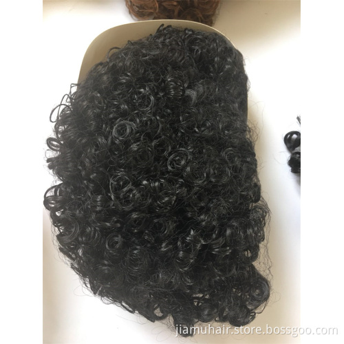 Short Afro Kinky Curly Wigs Bob Curly Wig Synthetic Hair Wig For African Wholesale Price
